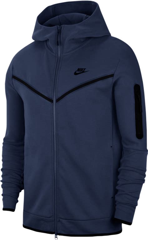 nike tech fleece hoodie navy